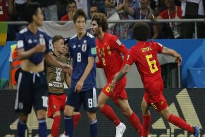 Bélgica rescató victoria 3-2 ante Japón y está en cuartos