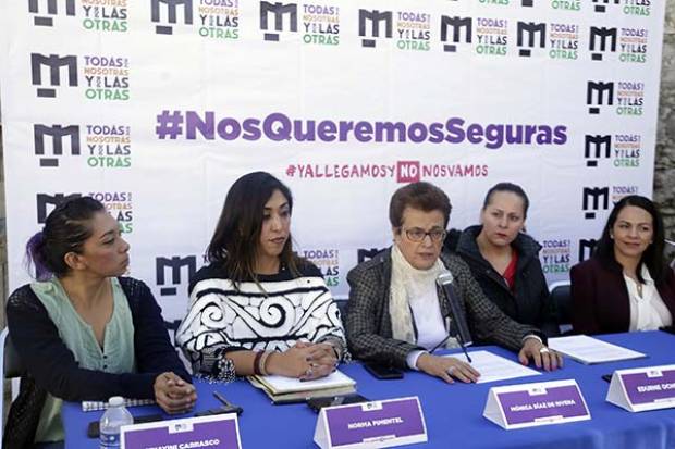 Realizarán marcha “Nos Queremos Seguras” en contra de la violencia de género en Puebla