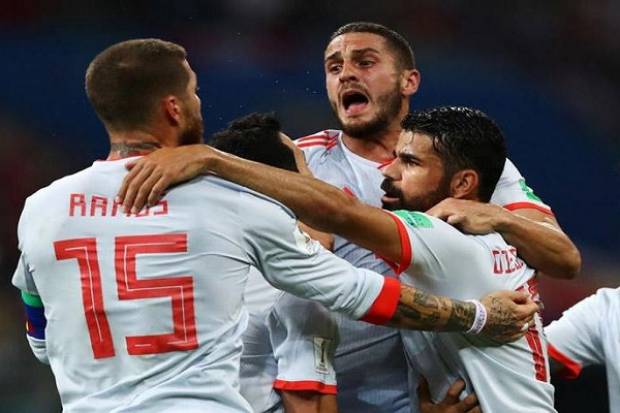 Diego Costa rescata a España, se imponen 1-0 a Irán