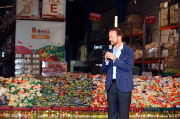 Iniciativa Puebla Comparte beneficia a 21 mil personas con alimentos