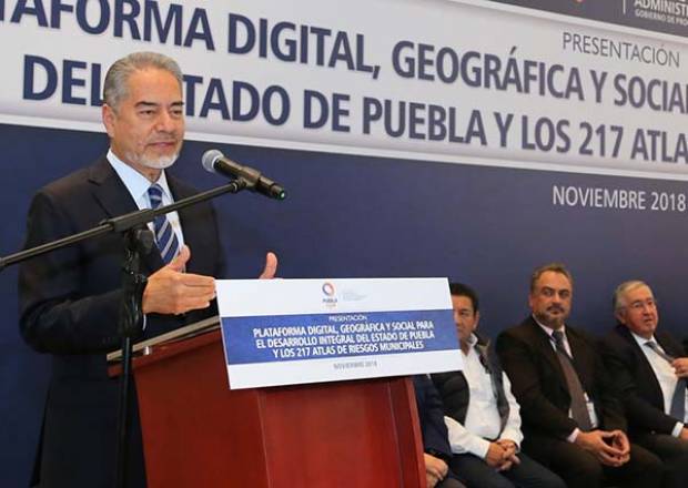 Puebla, primera entidad del país con Atlas de Riesgo para cada municipio