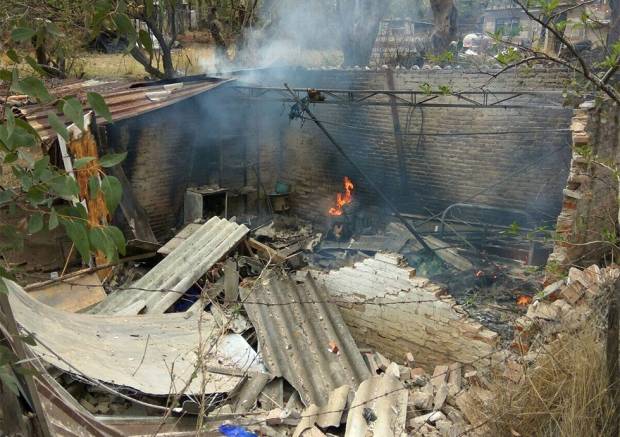 Explosión de polvorín en Xiutetelco deja tres muertos, entre ellos un menor