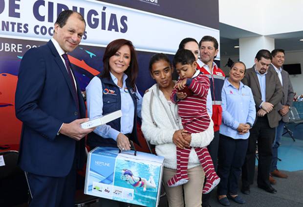 Dinorah López de Gali encabeza jornada de salud a favor de niños con discapacidad auditiva