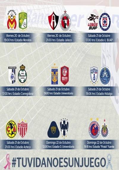 Liga MX: Conoce el resto de la J14