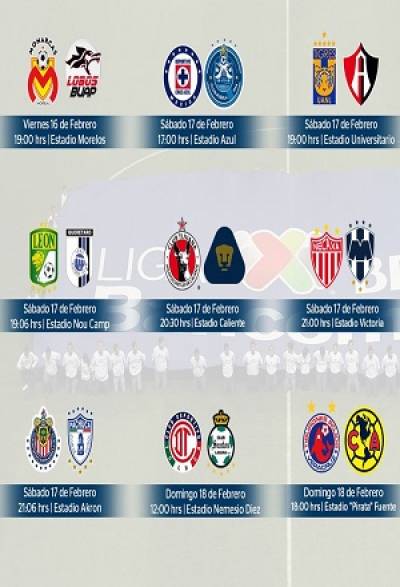 Liga MX: Conoce el resto de los partidos de la J8