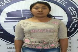 Capturaron a mujer que golpeó a embarazada en Texmelucan