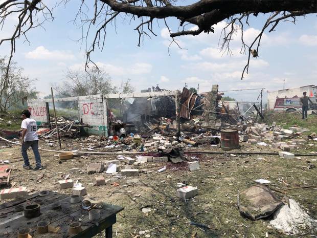 Explosión de pólvora en Tultepec deja un muerto y seis heridos