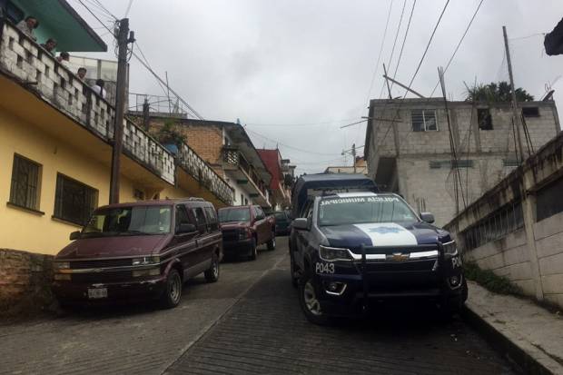 Multihomicidio en Huauchinango deja cinco muertos y tres heridos