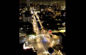 Así se ve desde el aire la Juárez, una de las más bellas avenidas de Puebla