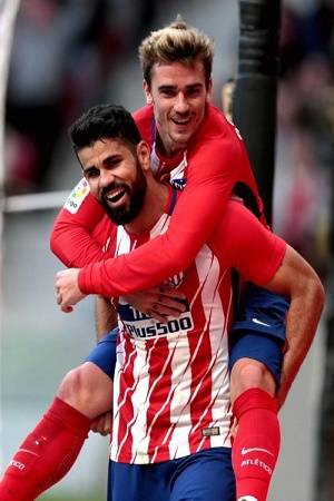 Diego Costa pide a Griezmann que se quede en el Atlético de Madrid