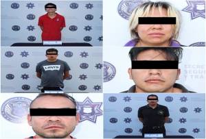 Cayeron seis ladrones tras acciones policiales en Puebla