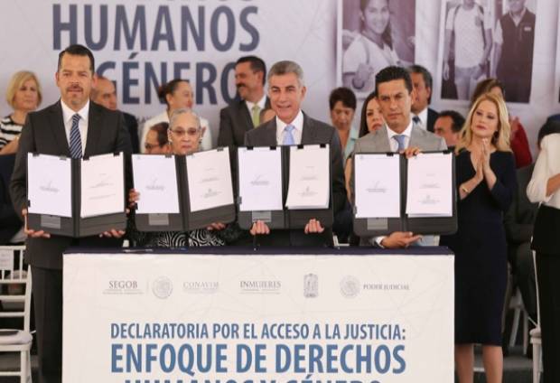 Puebla, a la vanguardia en justicia con enfoque de género y DDHH: Inmujeres