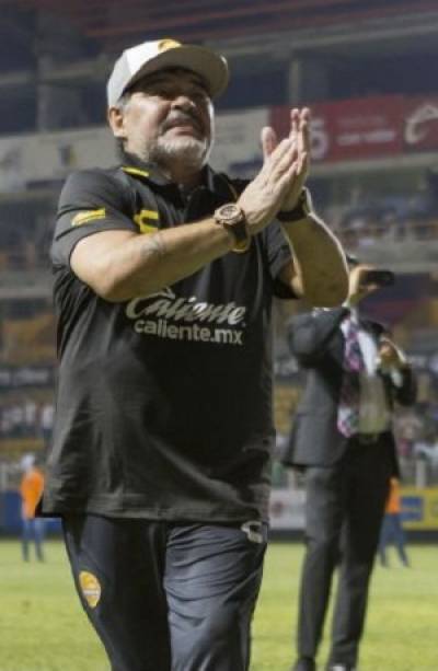 Maradona alista regalos a futbolistas de Dorados si siguen ganando