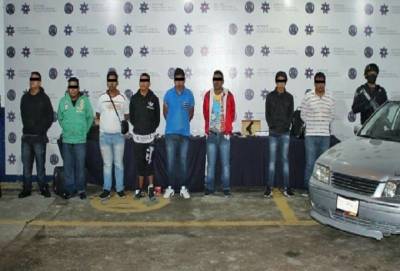 Dictan prisión preventiva a &quot;El Migra&quot; y asaltantes de su banda en Puebla