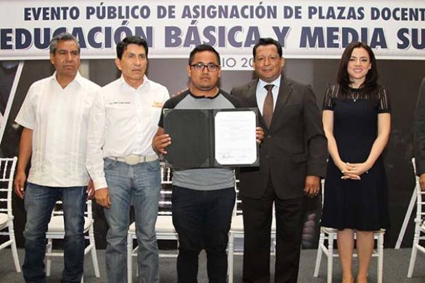 SEP Puebla inicia proceso de asignación de plazas a nuevos docentes