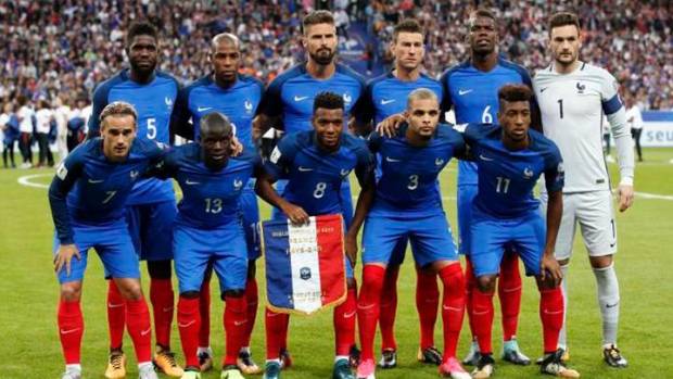 Francia es la selección mundialista con mayor valor en Rusia