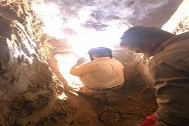 Descubren huachitúnel y toma clandestina en San Pablo Xochimehuacán