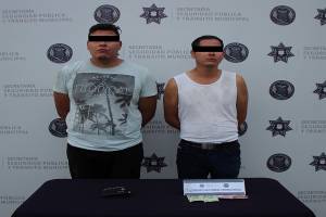 Prisión preventiva para ladrones de transeúntes de Puebla