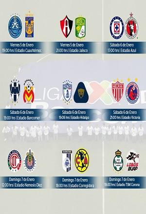 Liga MX: Conoce el resto del calendario de la J1