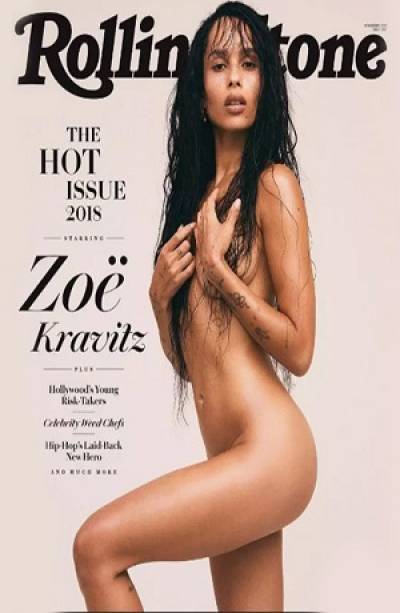 Zoë Kravitz llega a la portada de Rolling Stone