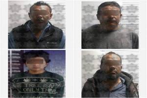 Policía de Puebla capturó a nueve sujetos por diversos delitos