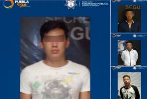 Policía de Puebla detuvo a siete sujetos por diversos delitos