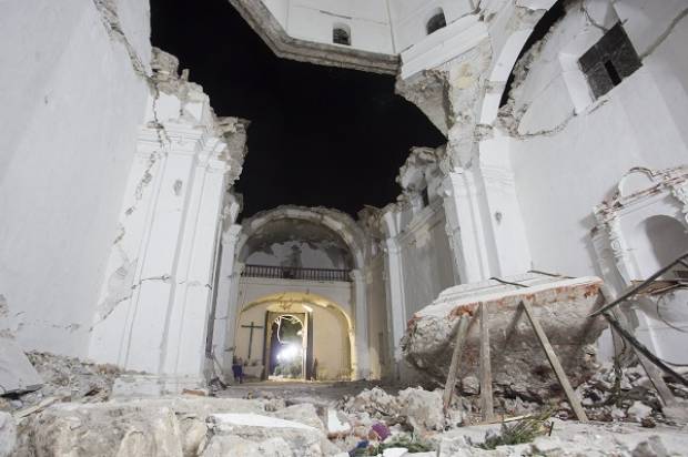 Arquidiócesis de Puebla cierra 30 templos seriamente afectados por el sismo