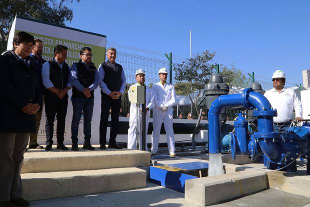 Tony Gali inaugura Planta Potabilizadora de Aguas Sulfurosas