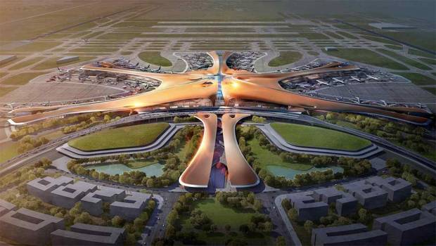 En China construyen el aeropuerto más grande del mundo