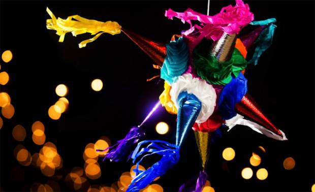 La Feria Nacional de la Piñata en el pueblo de Acolman