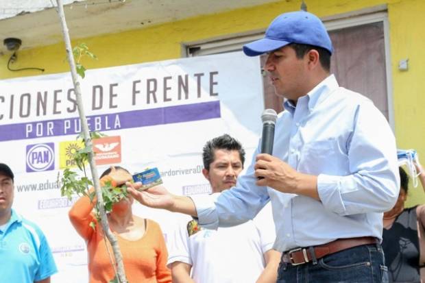 Eduardo Rivera ofrece programa de recompensas para servicios ambientales