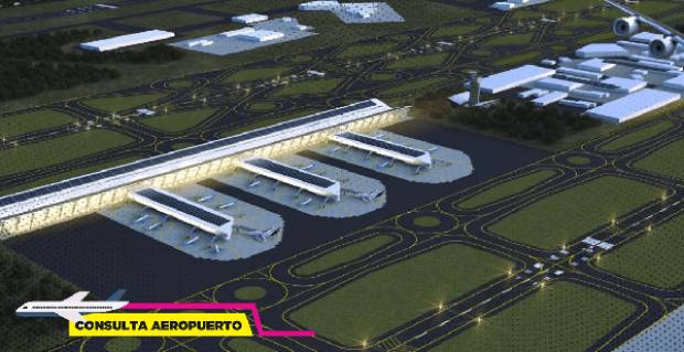 Así será el aeropuerto de Santa Lucía según AMLO
