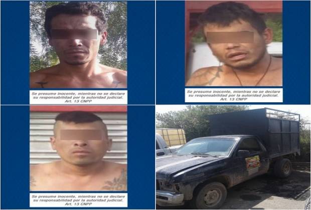 Policía de Puebla recuperó más de 12 mil litros de combustible robado; hay 3 detenidos