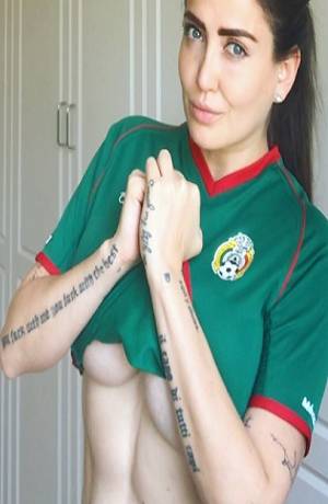 Celia Lora se moja por México y su paso en el mundial