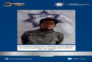 Ladrón de autopartes fue capturado en el centro de Puebla