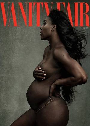 FOTOS: Serena Williams presume embarazo para Vanity Fair