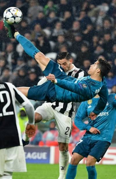 Cristiano Ronaldo regaló gol de chilena en victoria del Madrid 3-0 ante Juventus