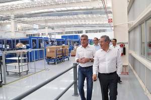 Tony Gali inauguró rehabilitación del ramal al Aeropuerto de Huejotzingo