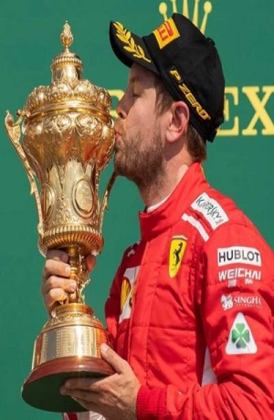 Sebastian Vettel se llevó el GP de Gran Bretaña