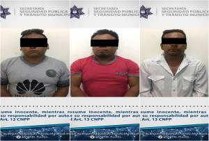 Cayó banda de asaltantes de cuentahabientes en Puebla