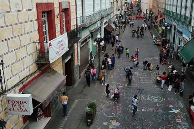 Organizaciones civiles avalan peatonalización del Centro Histórico de Puebla