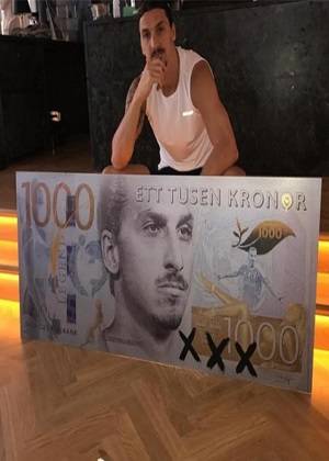 Zlatan Ibrahimovic es la nueva imagen de billete en Suecia