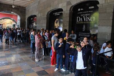 Con más de 40 mil visitantes “Da Vinci, el rostro de un genio” finaliza su estancia en Puebla