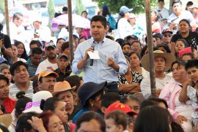 Unión de Ejidatarios respalda a Eduardo Rivera