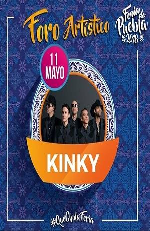 Feria de Puebla 2018: Kinky y Lyooh irrumpen el Foro Artístico
