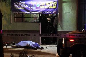 Repartidor en motocicleta fue asesinado en Tehuacán