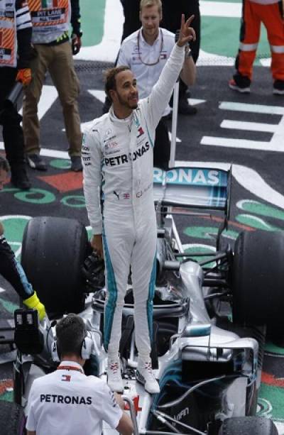 GP de México: Lewis Hamilton se coronó por quinta ocasión en la F1