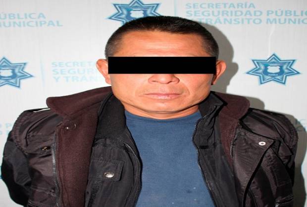 Policía detuvo a sujeto que se hacía pasar por guardia de seguridad en Puebla