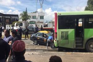 FOTOS: Muere mujer tras accidente vial en San Francisco Totimehuacán