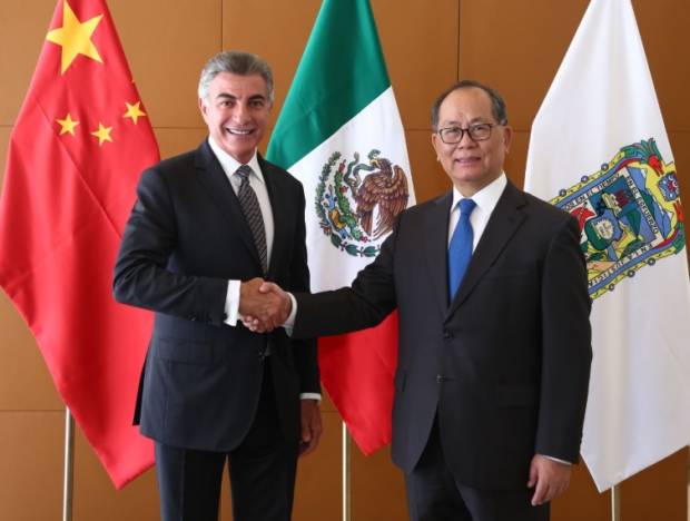 Tony Gali se reúne con embajador de China